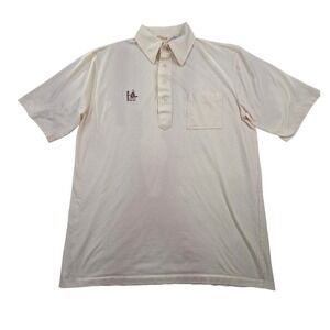 Vintage Sahara NMSU Aggies Polo Shirt Mens Large Short Sleeve‎